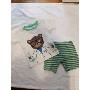 3T Carter's Scientist Bear Pajamas